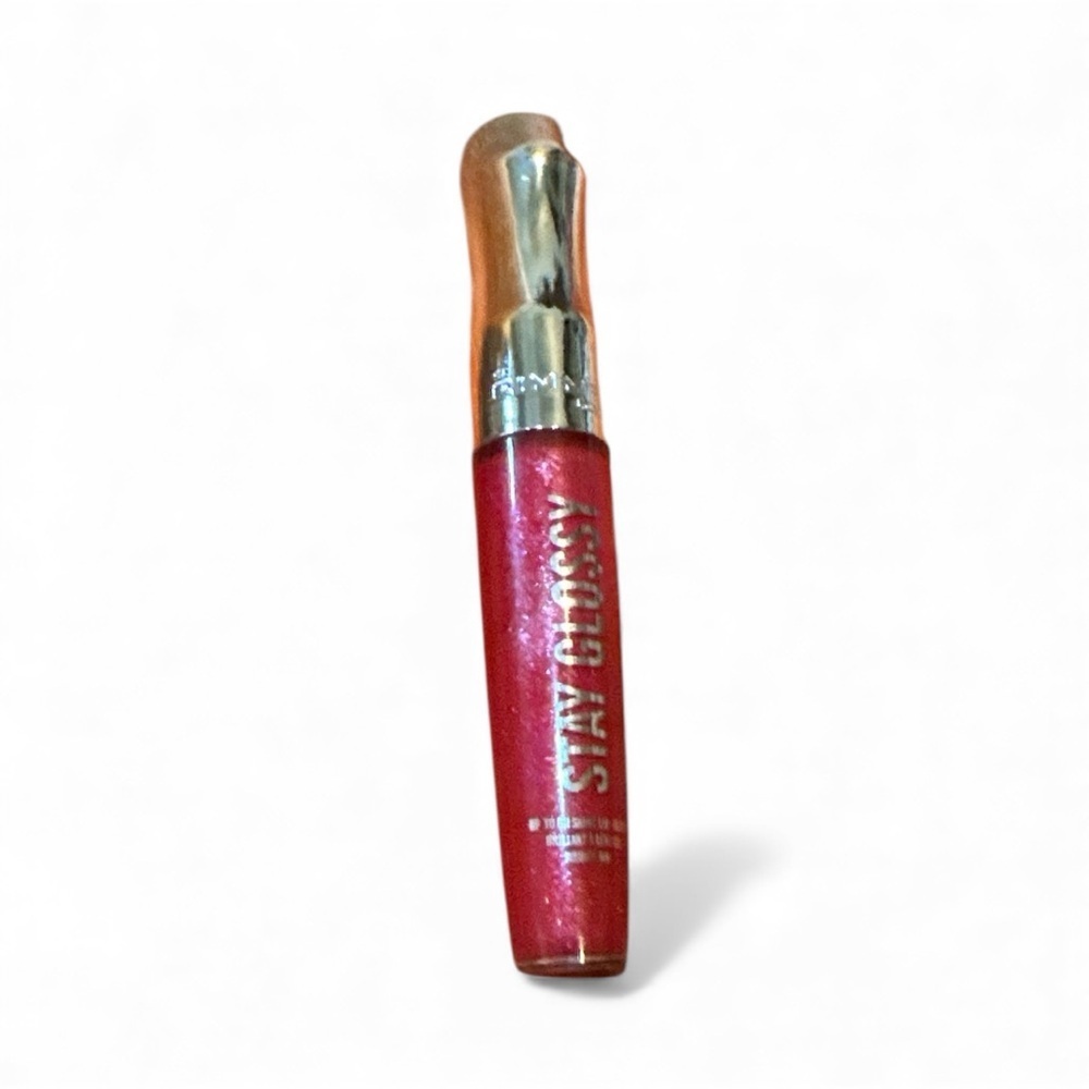 Rimmel London Stay Glossy Lip Gloss Duo - Sparkling Red and Soft Nude - Picture 3 of 9